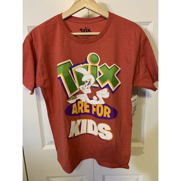 New TRIX ARE FOR KIDS Graphic Tee Shirt - Size XXL 18‎ red NWT - Picture 3 of 7
